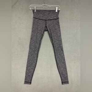 Lululemon Leggings Black White Gray Size S